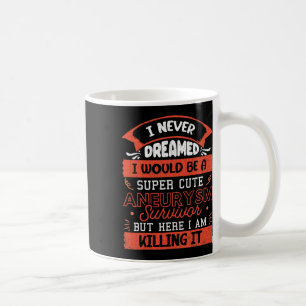 Süßer Aneurysma-Überlebender Hirnchirurgie-Bewusst Kaffeetasse