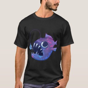 Süßer Anglerfisch (Lila) T-Shirt