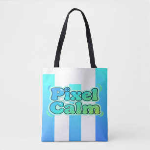 Süßer Anime-Gamer-Junge Pixel Ruhig Tasche