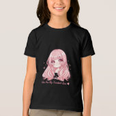 Süßer Anime-Valentinstag-Pullover Tri-Blend Shirt (Vorderseite)