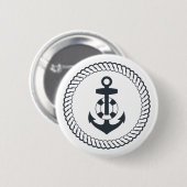 Süßer Anker Button (Vorne & Hinten)