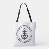 Süßer Anker Tasche (Rückseite)