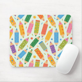 Süßer anpassbarer Bleistift-Druck Mousepad