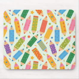 Süßer anpassbarer Bleistift-Druck Mousepad