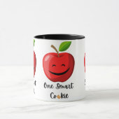 Süßer Apfel - Ein Kluger Kopf Tasse (Zentrum)