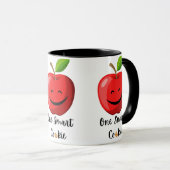 Süßer Apfel - Ein Kluger Kopf Tasse (VorderseiteRechts)