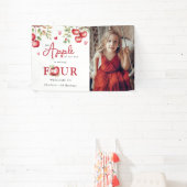 Süßer Apfel | Foto 4. Geburtstag Banner (InSitu)