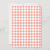 Süßer Apfel unserer Augenbabydusche Einladung (Rückseite)