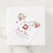 Süßer Apfel unserer Augenbabydusche Geschenkanhänger (Beispiel)