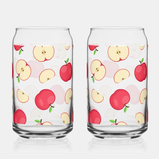 Süßer Apfelbecher Dosenglas (Vorderseite)