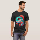Süßer Arapaima-Fisch T-Shirt (Vorne ganz)
