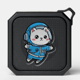 Süßer Astronaut Katzen Bluetooth-Lautsprecher mit