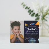 Süßer Astronaut Postkarte (Stehend Vorderseite)