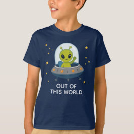 Süßer Außerirdischer Weltraum Außerirdisch T-Shirt