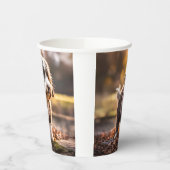 Süßer Aussiedoodle Welpe Pappbecher (Links)