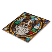 Süßer Australian Shepherd Dekorfliese Fliese (Seite)