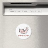Süßer Axolotl-Inspirationsmagnet Magnet (In Situ (Geschirrspüler))