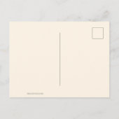 Süßer Axolotl-Lehrer Dankeschön Postkarte (Rückseite)