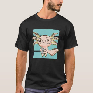Süßer Axolotl-Pet Ambystoma Mexicanum Laufender Fi T-Shirt