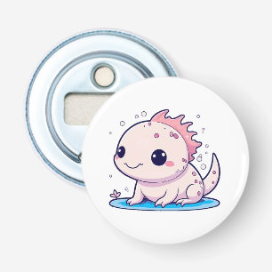 süßer Axolotl-Philosoph Flaschenöffner