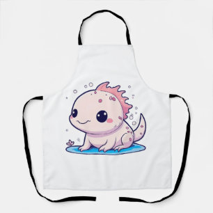 süßer Axolotl-Philosoph Schürze