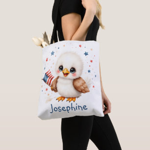 Süßer Baby Adler Patriotisch Tasche