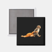 Süßer Baby-Affen-Faustkämpfer-Affe-Meme  Magnet (Vorderseite/Rückseite)
