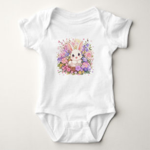 Süßer Baby-Bunny-Bodyanzug Baby Strampler