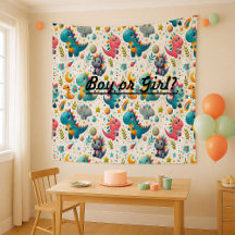 Süßer Baby-Dinosaurier Türkisfarbene Kinderzimmer-