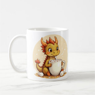 Süßer Baby-Drache Heiße Schokolade Kinder Kawaii G Kaffeetasse