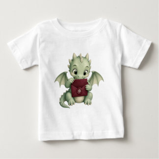 Süßer Baby-Drache mit rotem Umschlag für Kinder Baby T-shirt