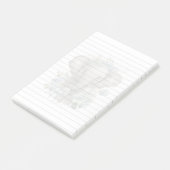 Süßer Baby-Elefant 3M Post-it® Notizen (angewinkelt)
