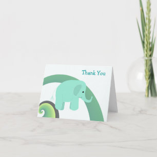 Süßer Baby-Elefant Danke