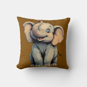 Süßer Baby-Elefant Kissen