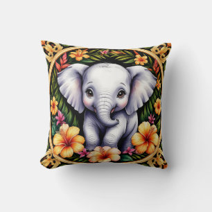 Süßer Baby-Elefant Kissen