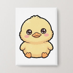 Süßer Baby-Enten-Küken-Knopf Button