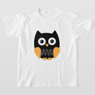Süßer Baby-Halloween-Uhu T-Shirt