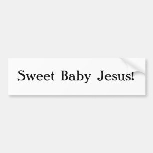 Süßer Baby-Jesus-Autoaufkleber Autoaufkleber