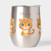 Süßer Baby-Leopard-Safari-Tier-Kinder-Wassertumble (Links)