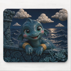Süßer Baby-Leviathan, Mythisch Mousepad