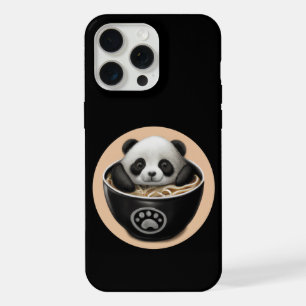 Süßer Baby-Panda-Bär badet in einer Schüssel Ramen iPhone 15 Pro Max Hülle