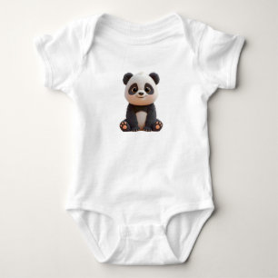 Süßer Baby-Panda-Body Baby Strampler