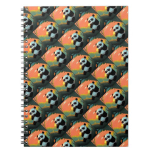 Süßer Baby-Panda Notizblock