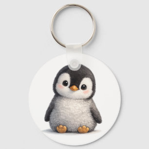 Süßer Baby Pinguin – Weiches & Anbetungswürdiges D Schlüsselanhänger