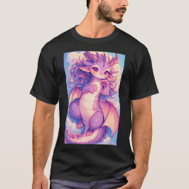 Süßer Baby Rave Drache Anime Kawaii Art 02 T-Shirt