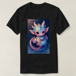 Süßer Baby-Rave-Drache japanischer Anime Kawaii Ar T-Shirt