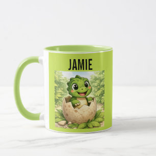 Süßer Baby-Schlüpfling-Dinosaurier Tasse