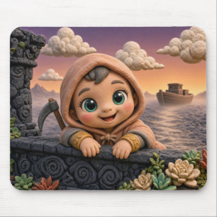 Süßer Baby-Sensenmann, Mythisch Mousepad