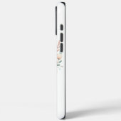Süßer Babykauz mit Mond Case-Mate iPhone Hülle (Rückseite / Links)