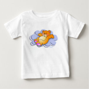 Süßer Bär auf Wolken T-Shirt